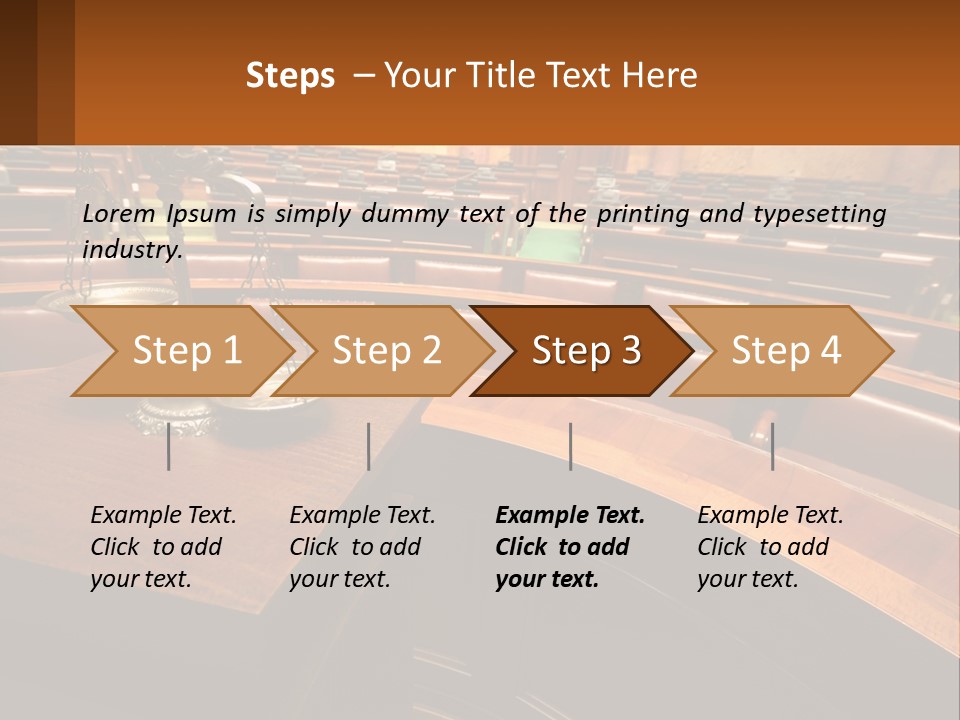 Courtroom PowerPoint Template