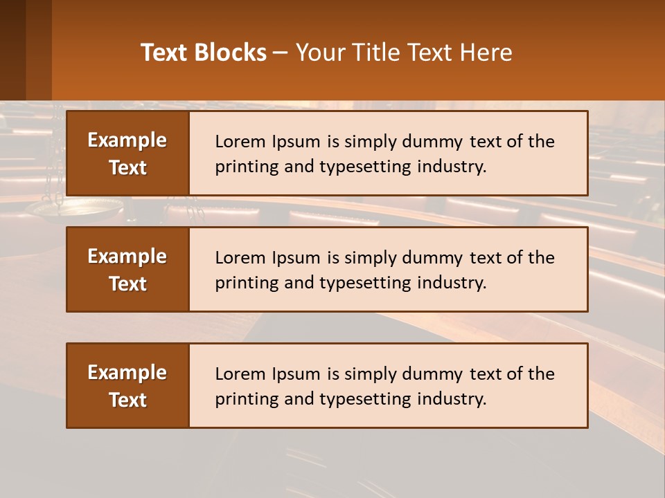 Courtroom PowerPoint Template