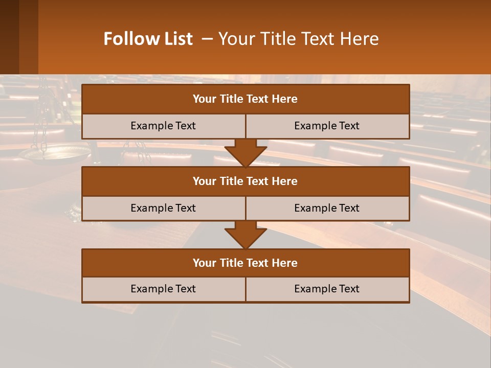 Courtroom PowerPoint Template