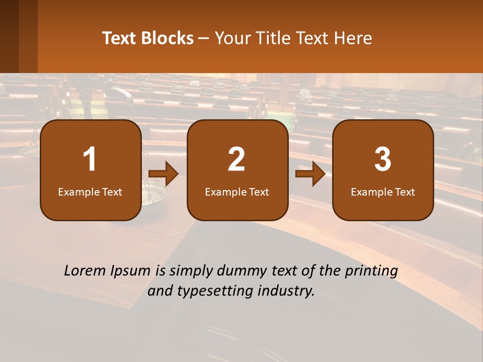 Courtroom PowerPoint Template