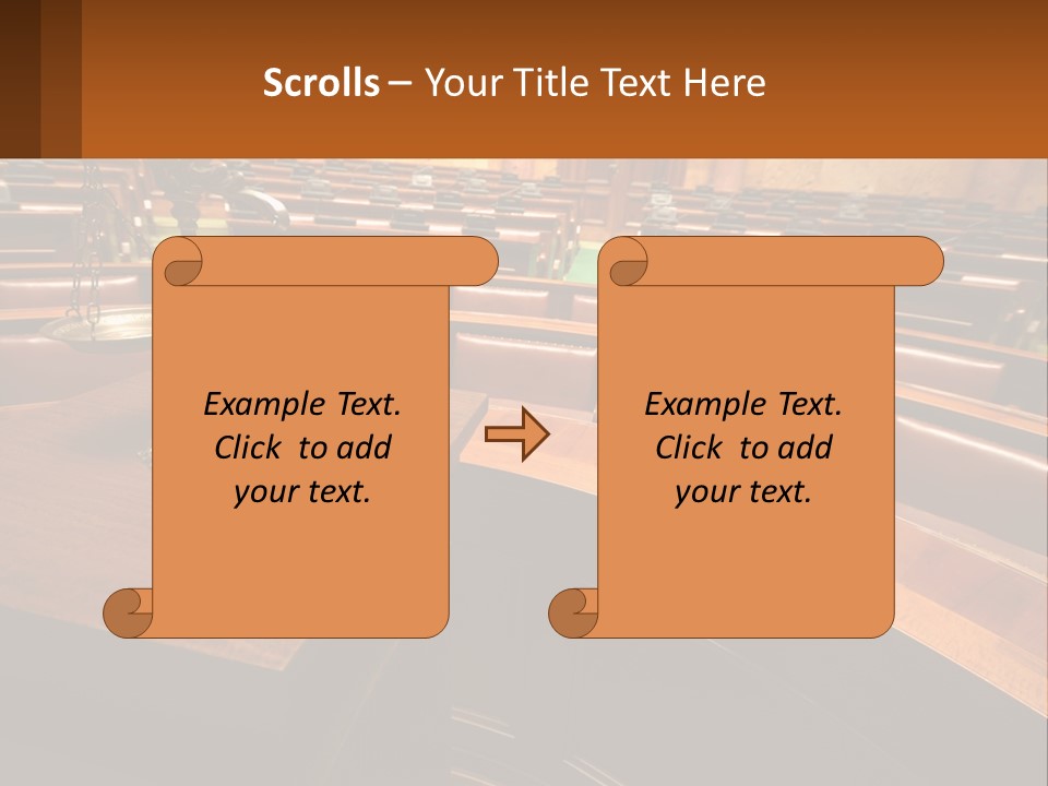 Courtroom PowerPoint Template