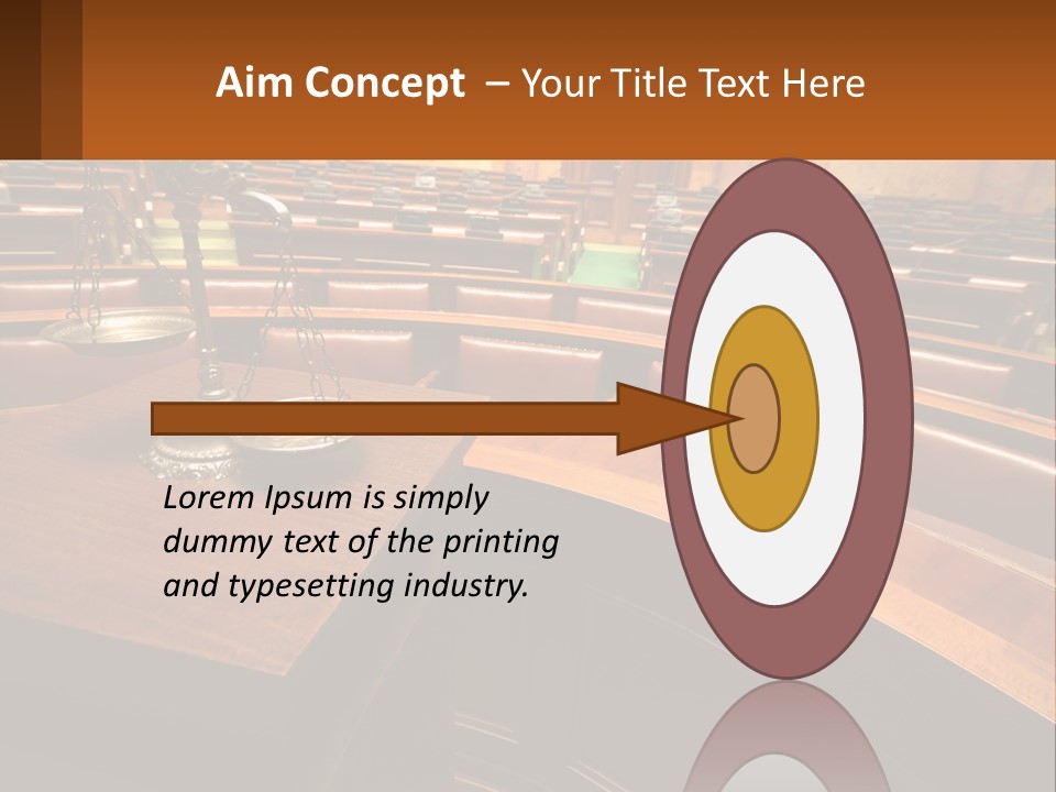 Courtroom PowerPoint Template