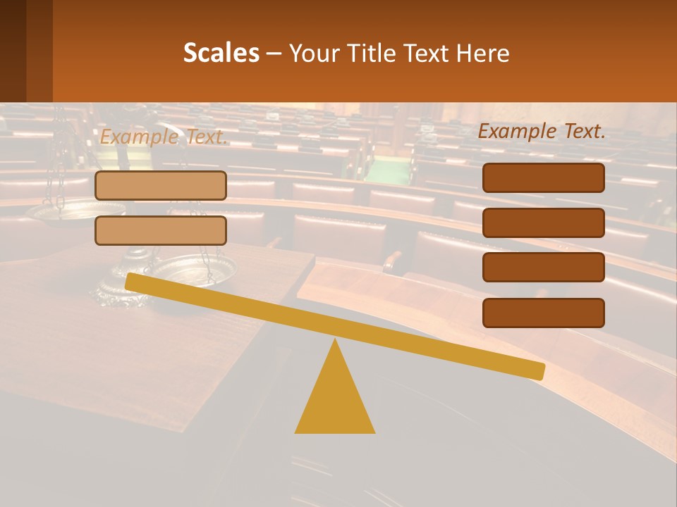 Courtroom PowerPoint Template