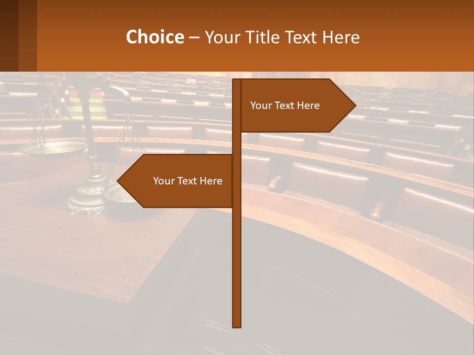 Courtroom PowerPoint Template