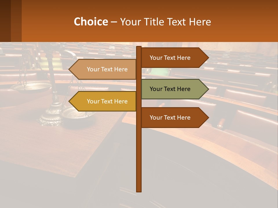 Courtroom PowerPoint Template