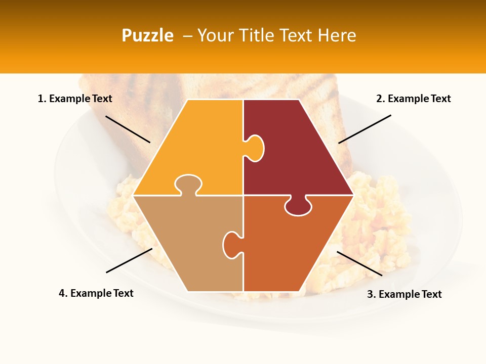 Croutons For Breakfast PowerPoint Template