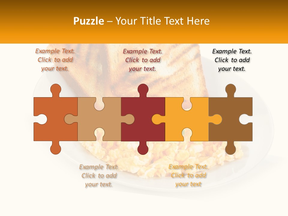 Croutons For Breakfast PowerPoint Template