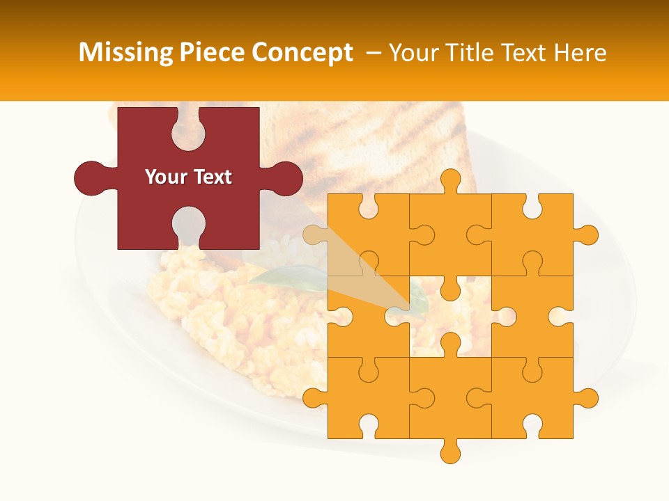 Croutons For Breakfast PowerPoint Template