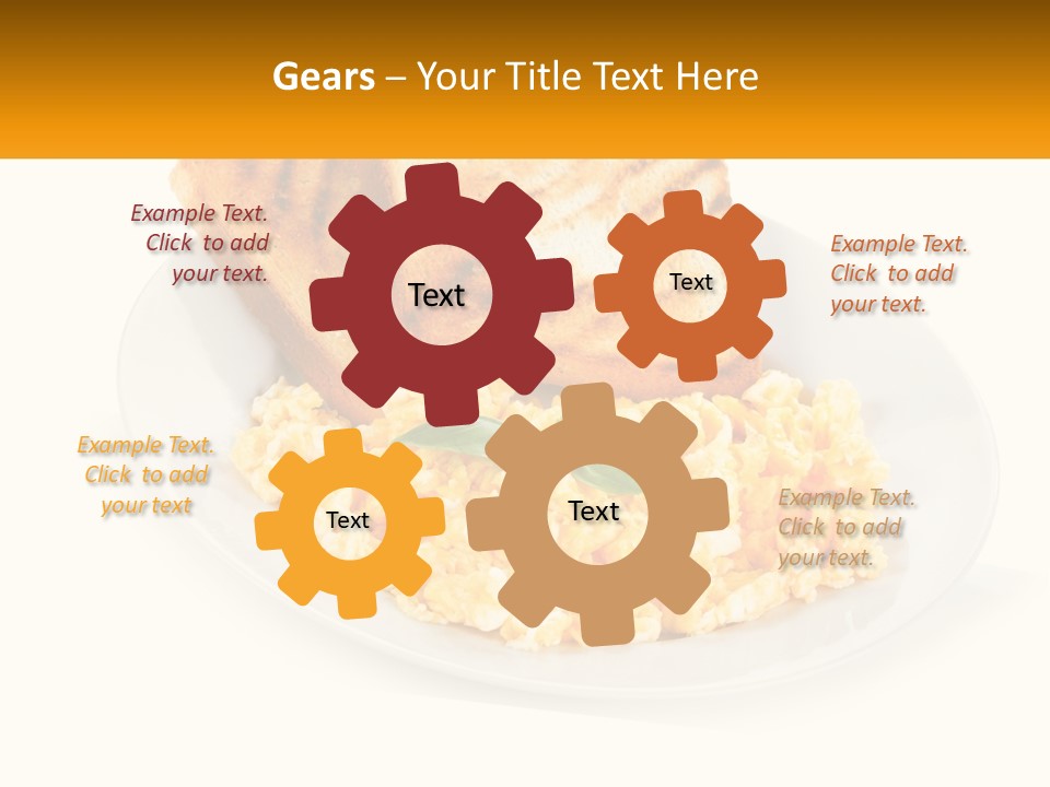 Croutons For Breakfast PowerPoint Template