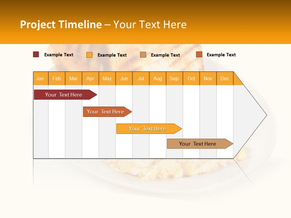 Croutons For Breakfast PowerPoint Template