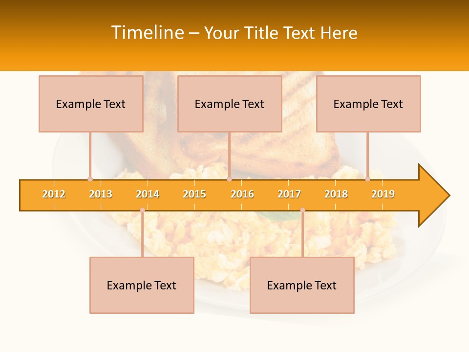 Croutons For Breakfast PowerPoint Template