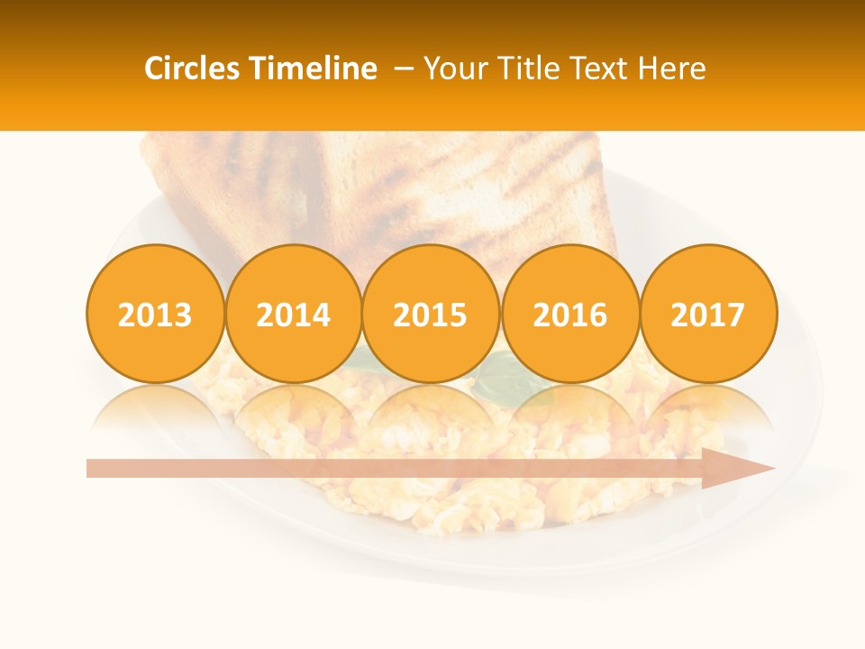 Croutons For Breakfast PowerPoint Template