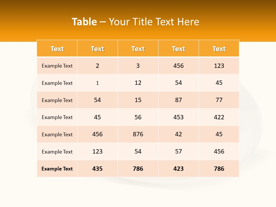 Croutons For Breakfast PowerPoint Template