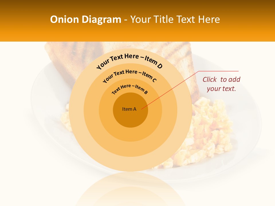 Croutons For Breakfast PowerPoint Template