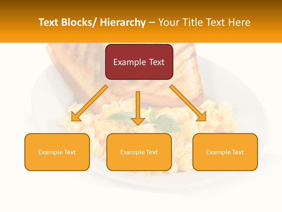 Croutons For Breakfast PowerPoint Template