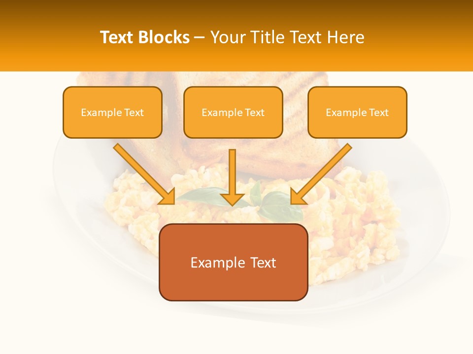Croutons For Breakfast PowerPoint Template