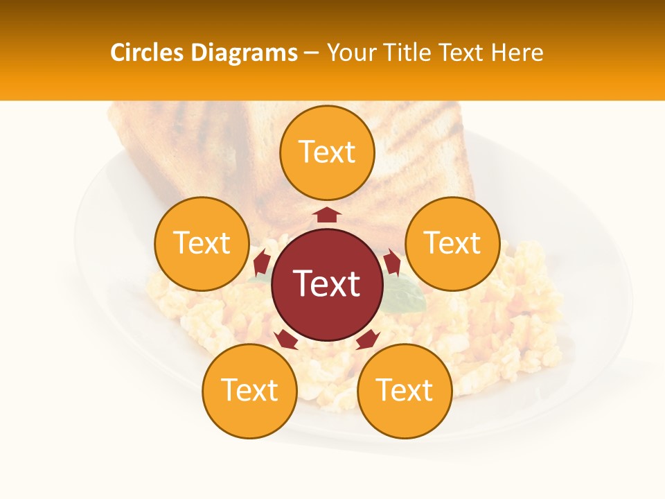 Croutons For Breakfast PowerPoint Template