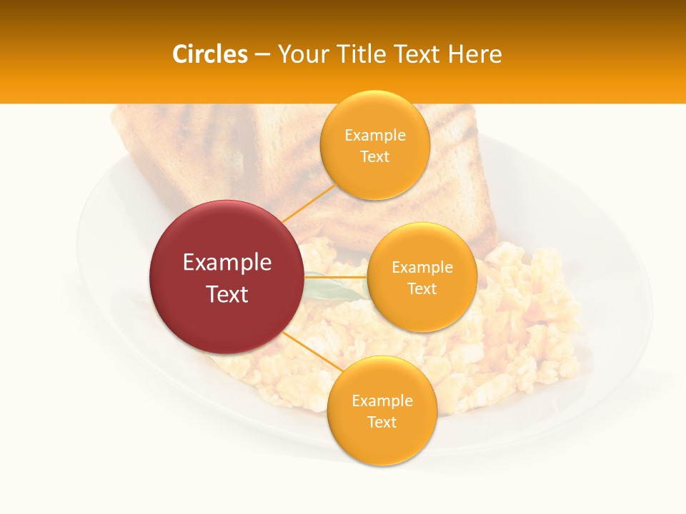 Croutons For Breakfast PowerPoint Template