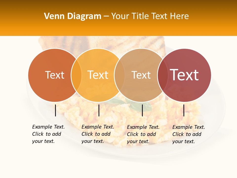 Croutons For Breakfast PowerPoint Template