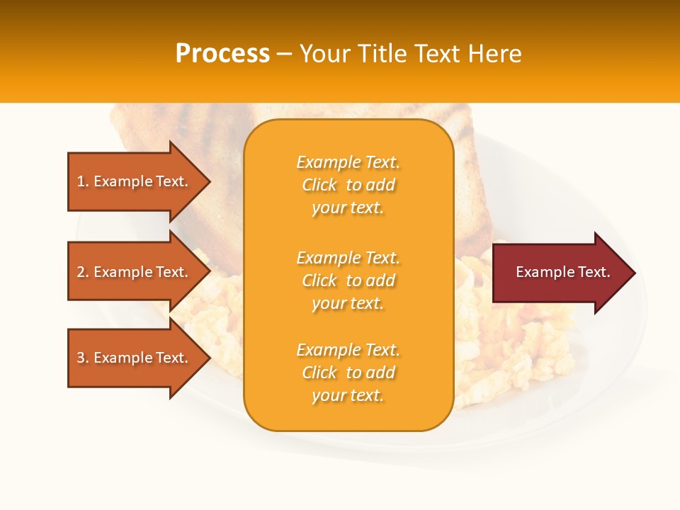 Croutons For Breakfast PowerPoint Template