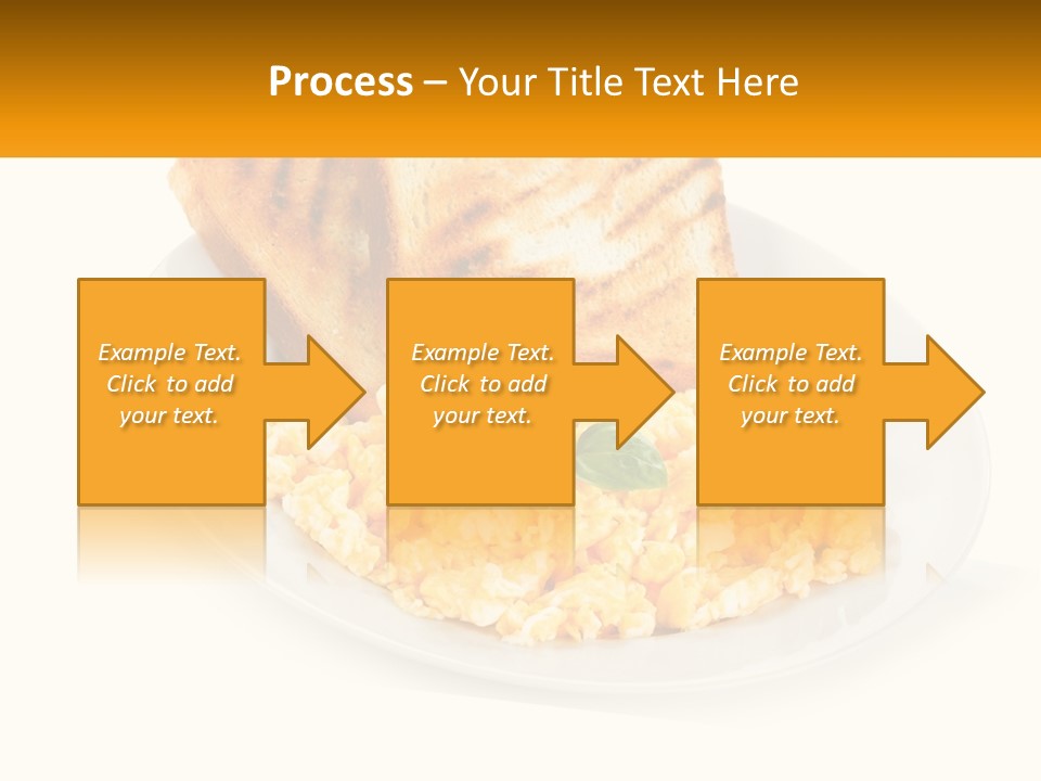 Croutons For Breakfast PowerPoint Template