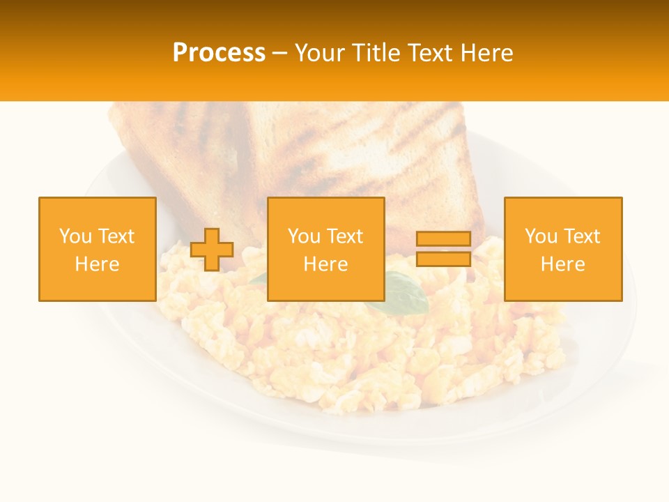 Croutons For Breakfast PowerPoint Template