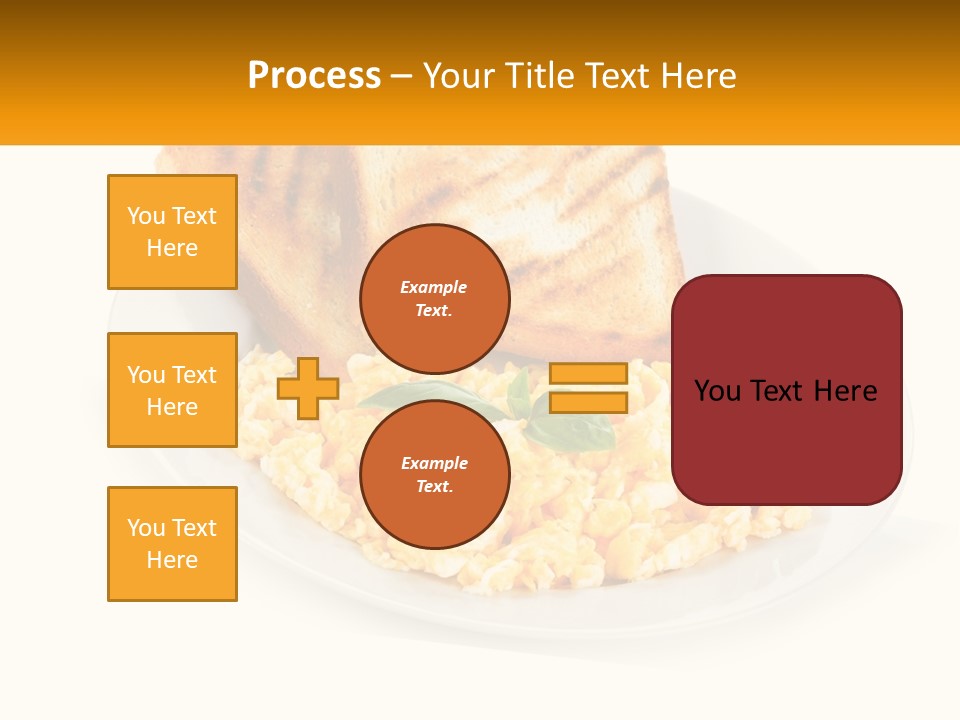 Croutons For Breakfast PowerPoint Template