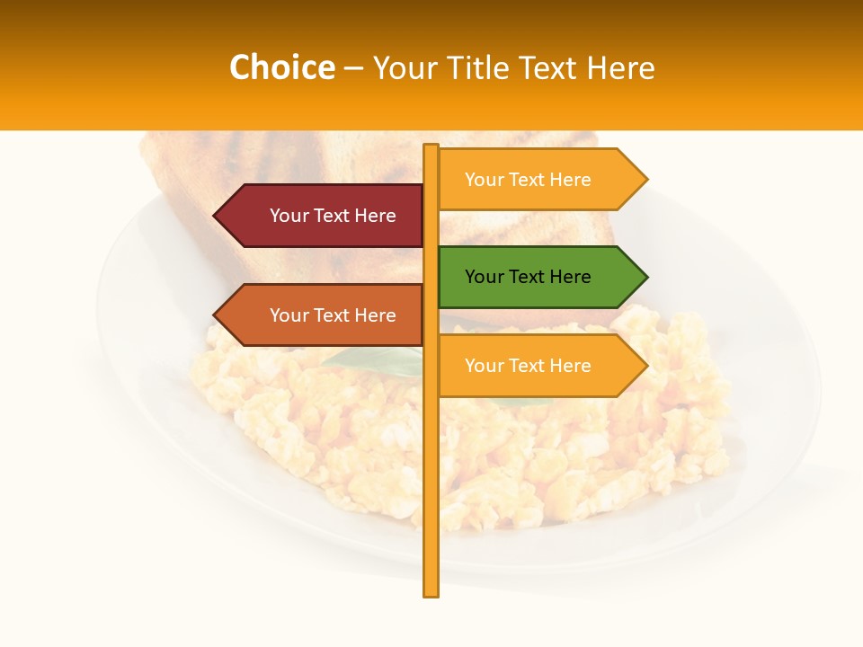 Croutons For Breakfast PowerPoint Template