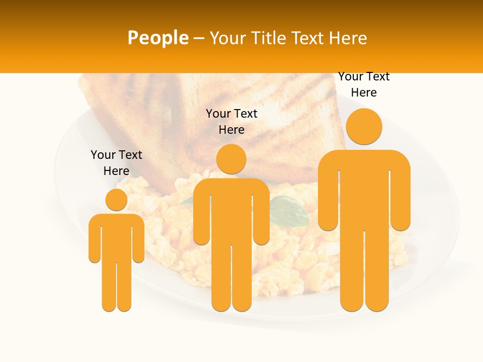 Croutons For Breakfast PowerPoint Template