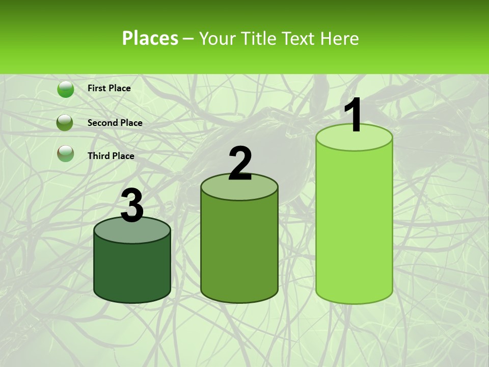 Connection Of Neurons PowerPoint Template