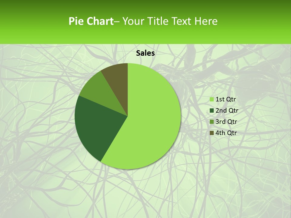 Connection Of Neurons PowerPoint Template