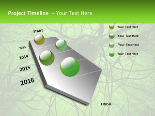 Connection Of Neurons PowerPoint Template