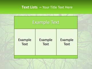Connection Of Neurons PowerPoint Template