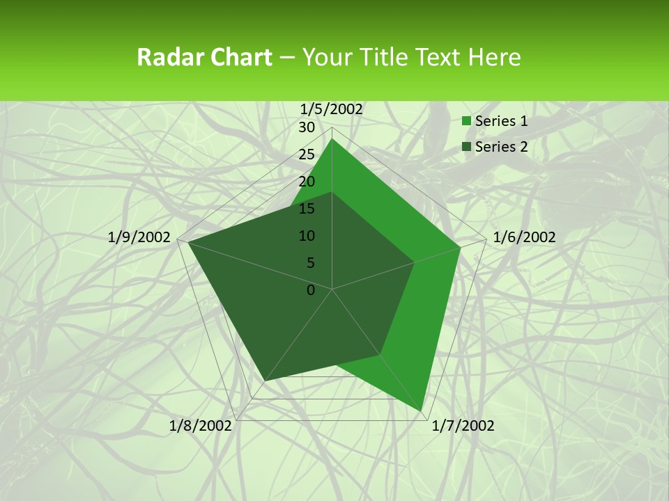 Connection Of Neurons PowerPoint Template