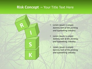 Connection Of Neurons PowerPoint Template