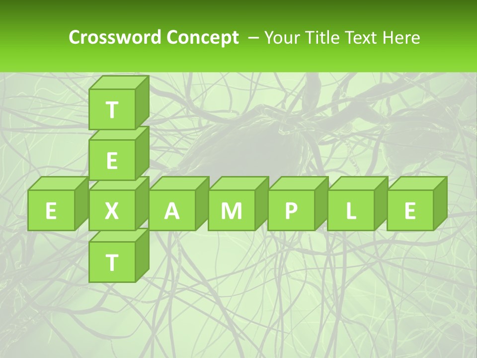 Connection Of Neurons PowerPoint Template