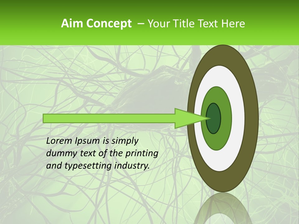 Connection Of Neurons PowerPoint Template