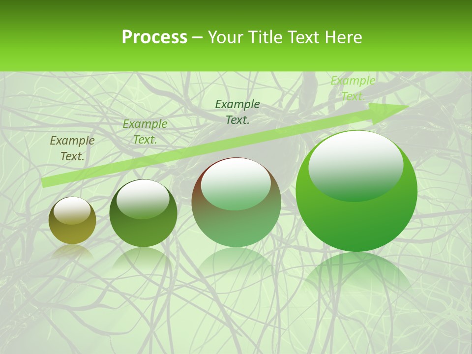 Connection Of Neurons PowerPoint Template