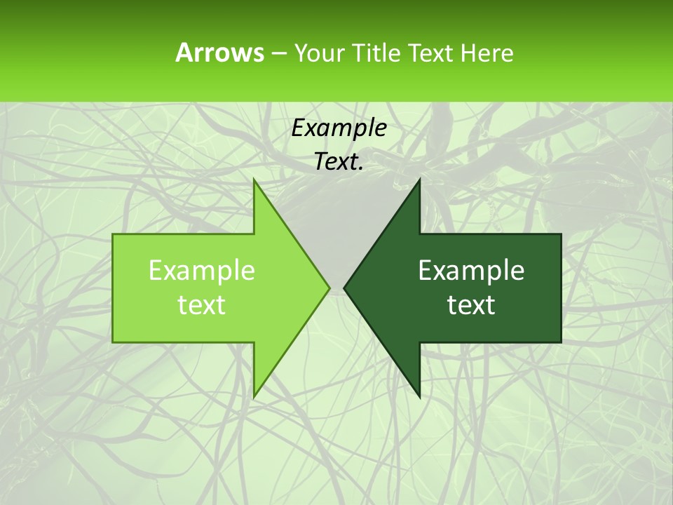 Connection Of Neurons PowerPoint Template
