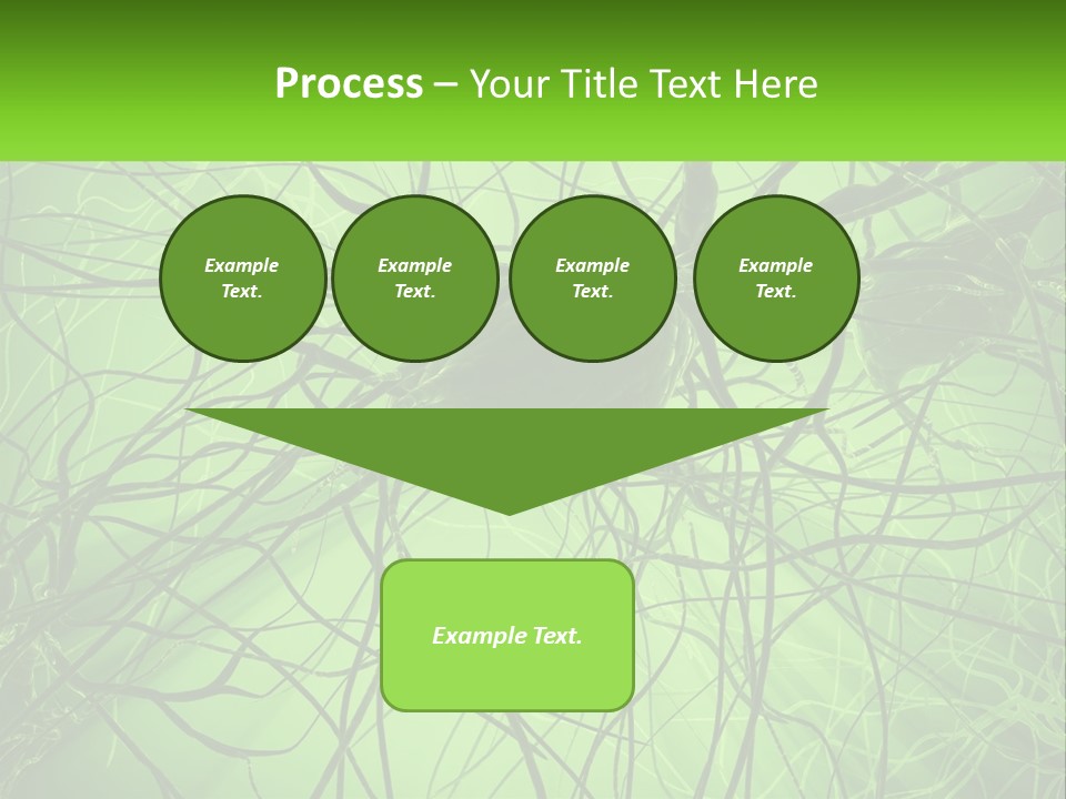 Connection Of Neurons PowerPoint Template