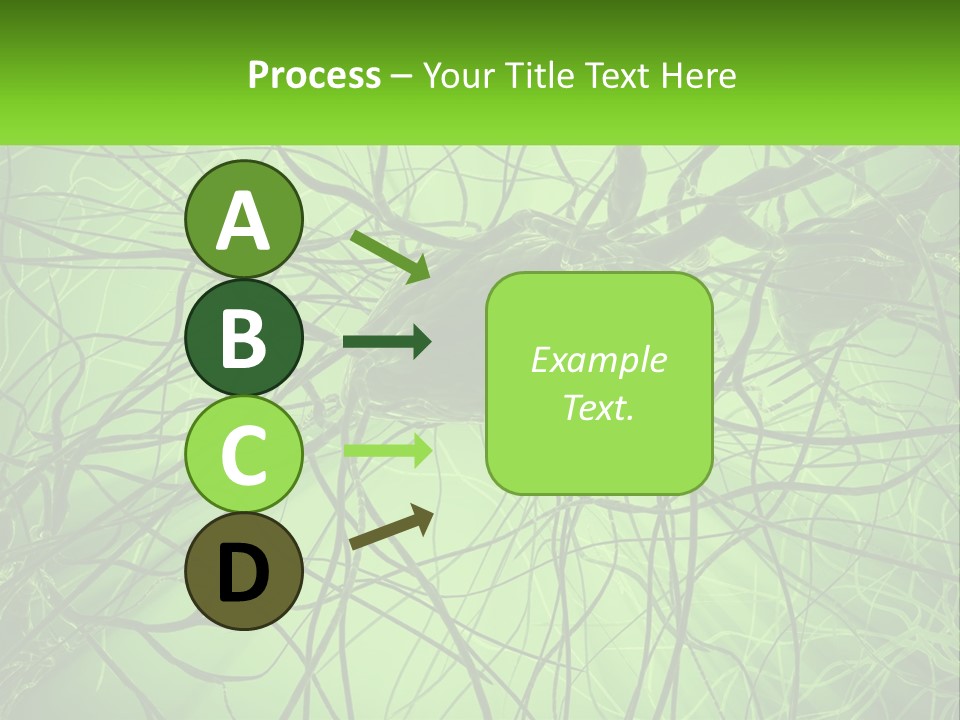 Connection Of Neurons PowerPoint Template