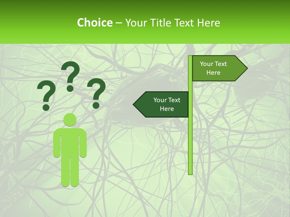 Connection Of Neurons PowerPoint Template