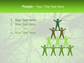 Connection Of Neurons PowerPoint Template