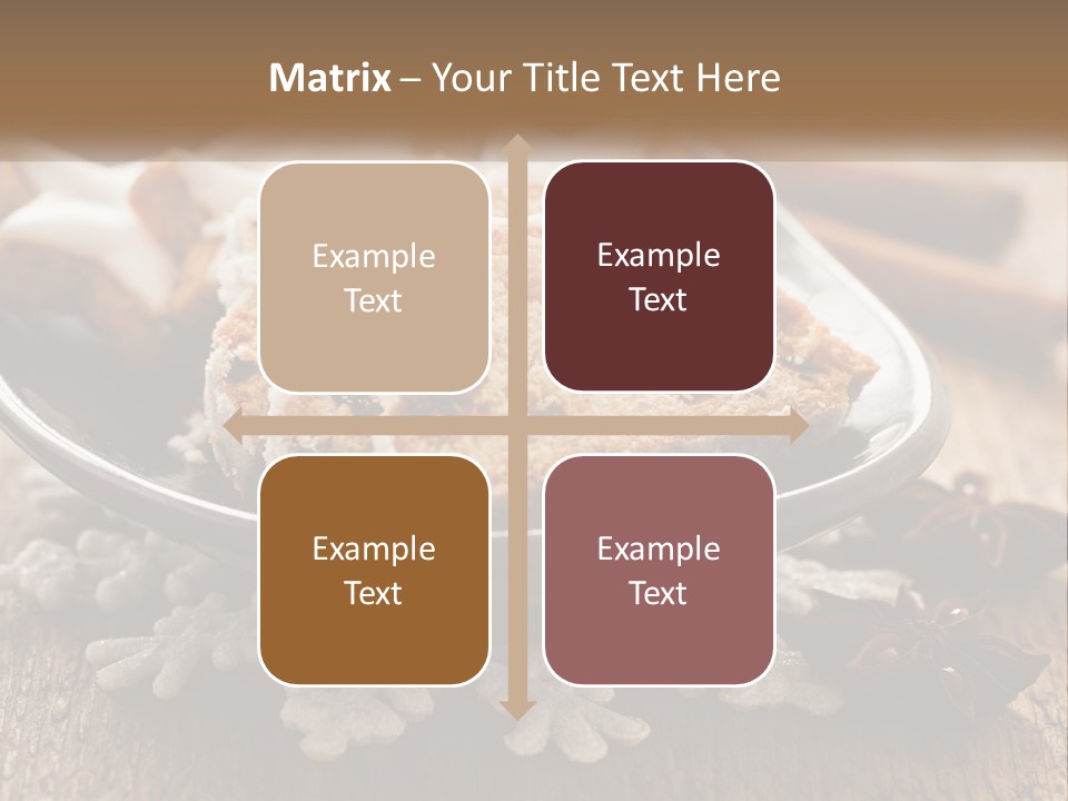 Bread On A Plate PowerPoint Template