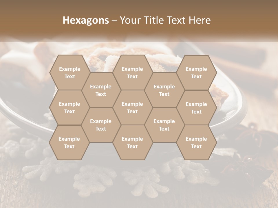 Bread On A Plate PowerPoint Template