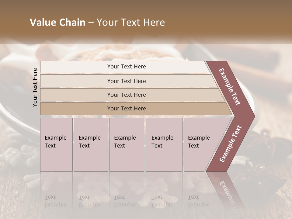 Bread On A Plate PowerPoint Template