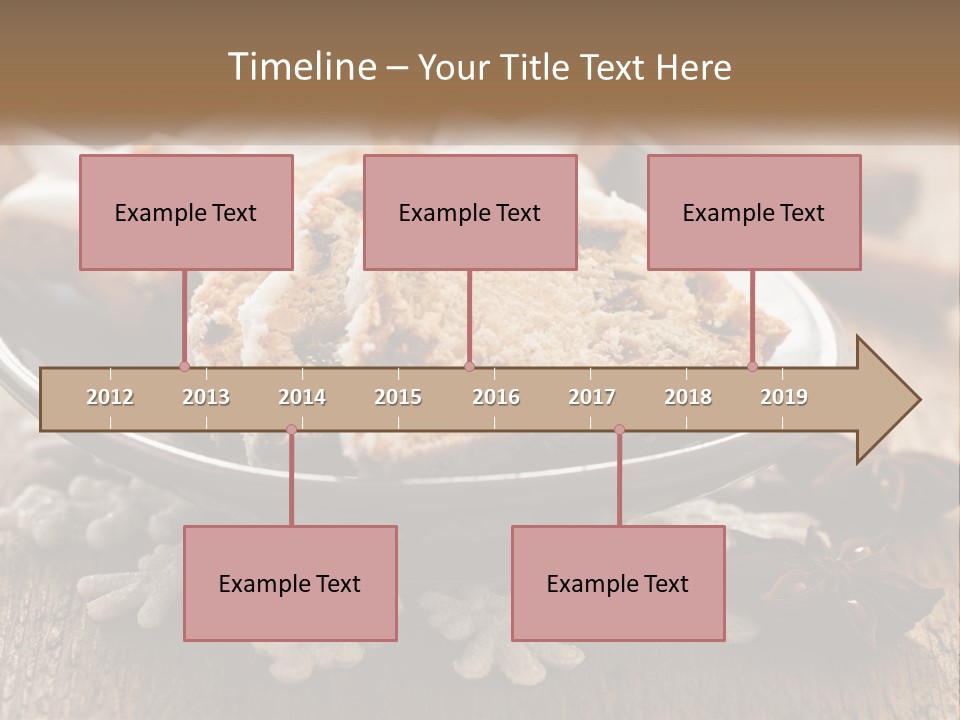 Bread On A Plate PowerPoint Template