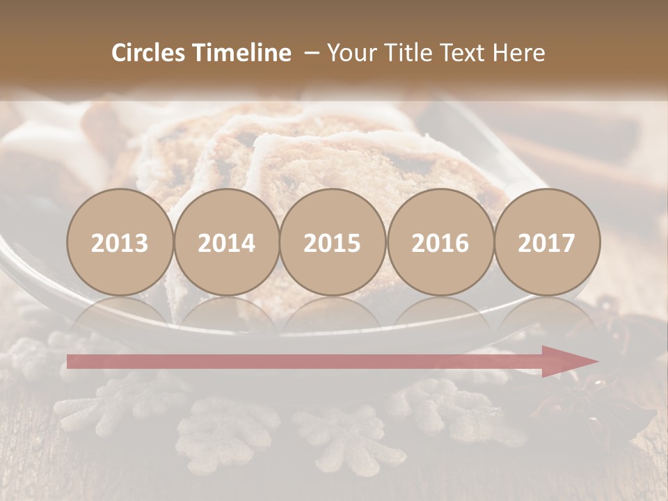 Bread On A Plate PowerPoint Template