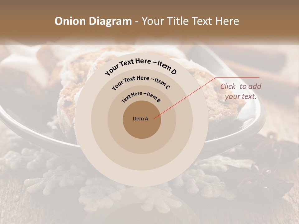 Bread On A Plate PowerPoint Template