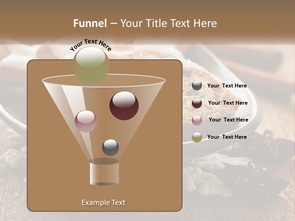 Bread On A Plate PowerPoint Template